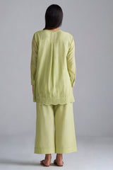 Fresh Mint Green Mul-Mul Co-ord Set