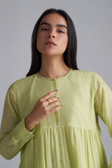 Fresh Mint Green Mul-Mul Co-ord Set