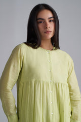 Fresh Mint Green Mul-Mul Co-ord Set