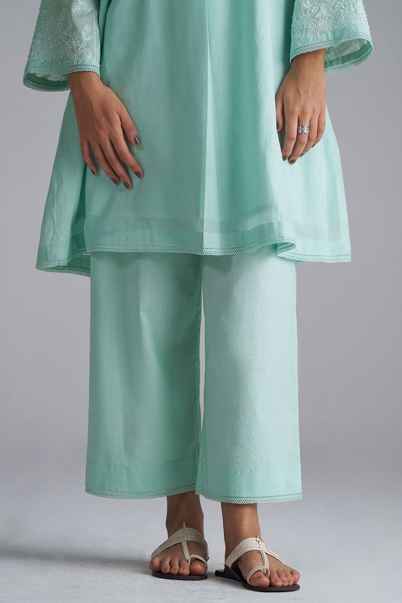 Dusky Aqua Mul-Mul Co-ord Set
