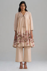 Baby Peach Mul-Mul Co-ord Set