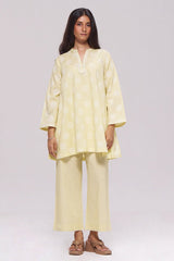 Butter Yellow Cotton Co-ord Set