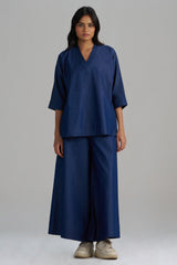 Denim Blue Co-ord Set