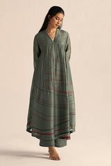 Buy Cilantro Green Silk Co-Ord Set for Women