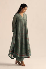 Buy Cilantro Green Silk Co-Ord Set for Women