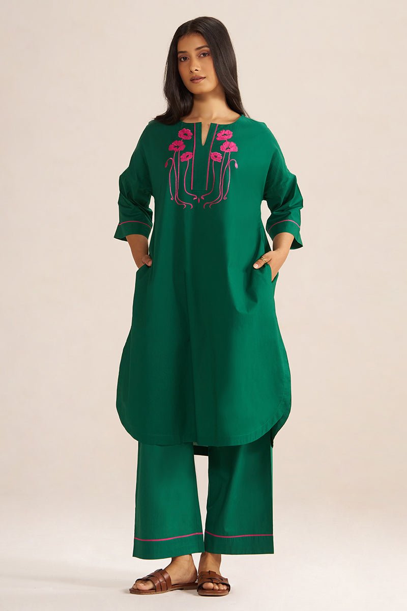 Evergreen Co-ord Set - Ganga Fashions