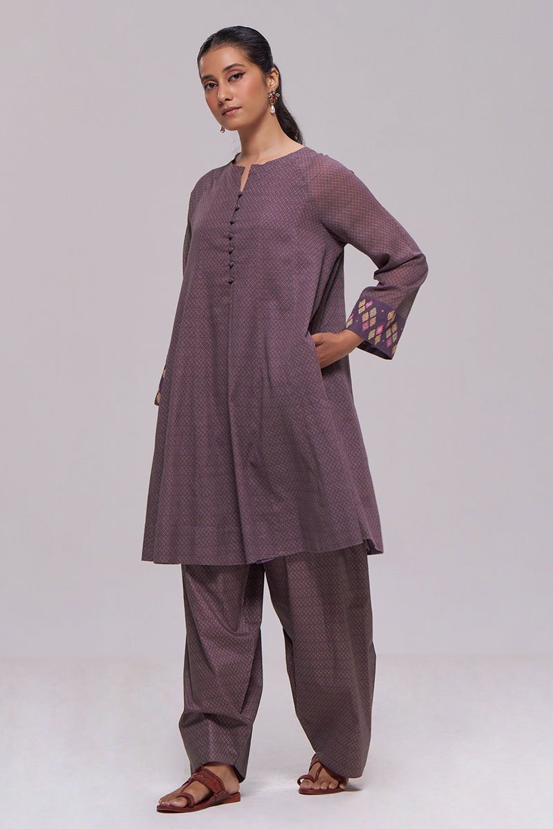 Falsa Printed Mul-Mul Co-ord Set - Ganga Fashions