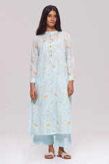 Morning Mist Blue Mul-Mul Co-ord Set