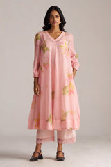 Powder Pink Kota Co-ord Set