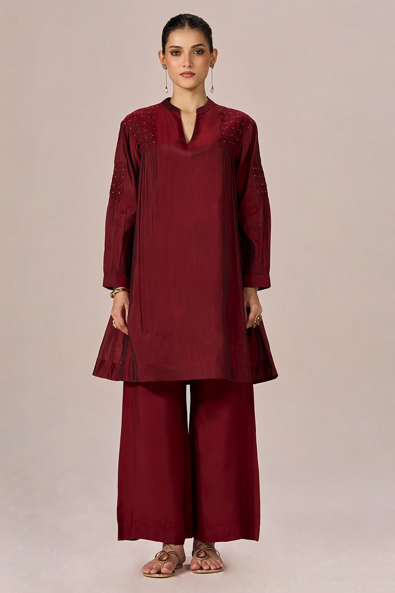 Rhubarb Festive Co-ord Set - Ganga Fashions