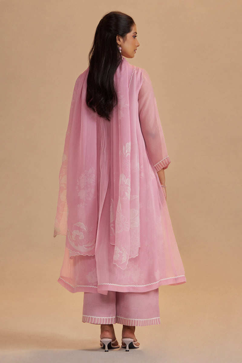 Fairy Tale Lilac Semi Festive Kurta Set