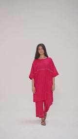 Barberry Red Co-ord Set