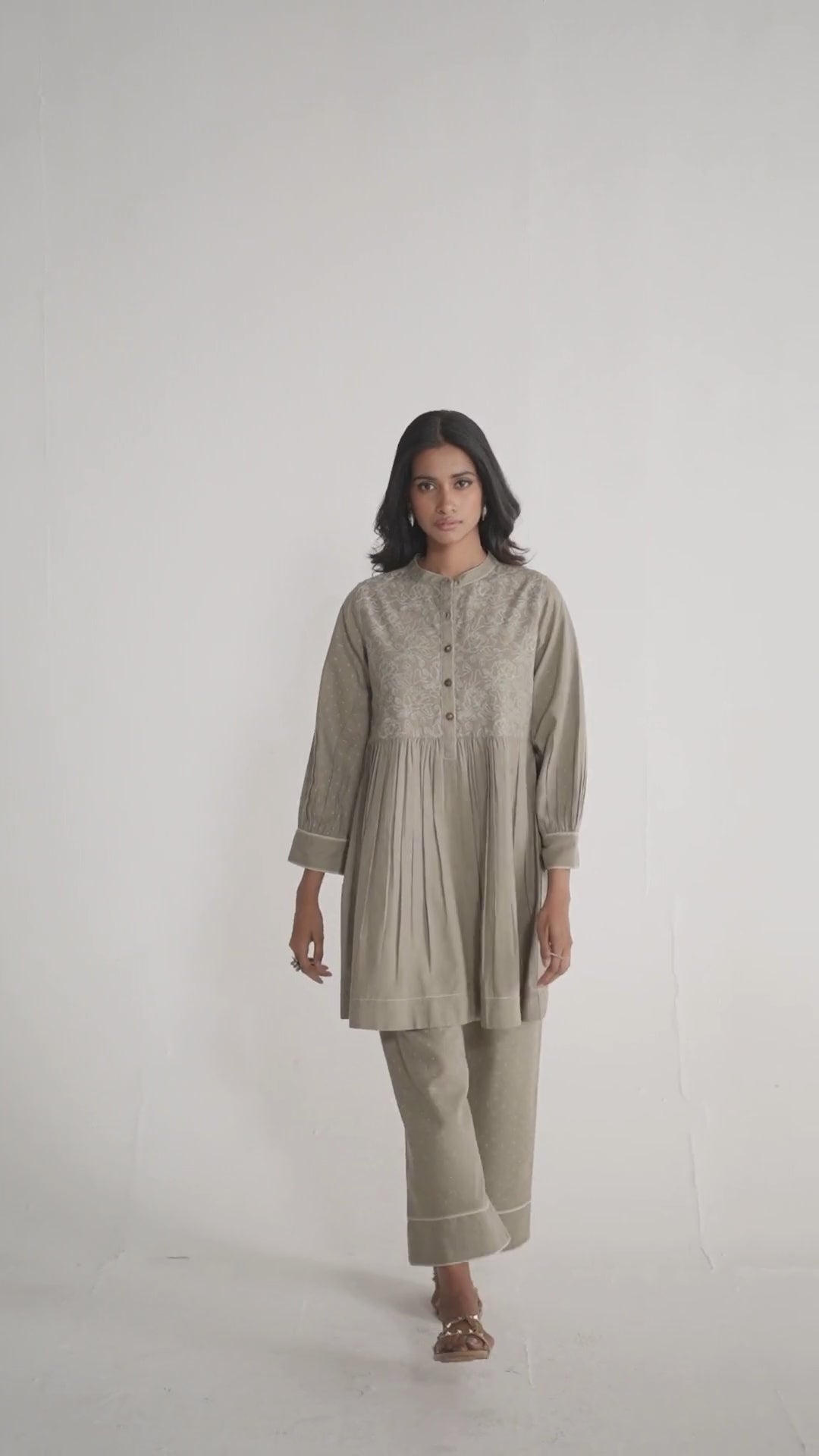 Buy Grey Co-ord Set for Women | Rangmanch Collection - Ganga Fashions