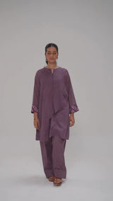Falsa Printed Mul-Mul Co-ord Set