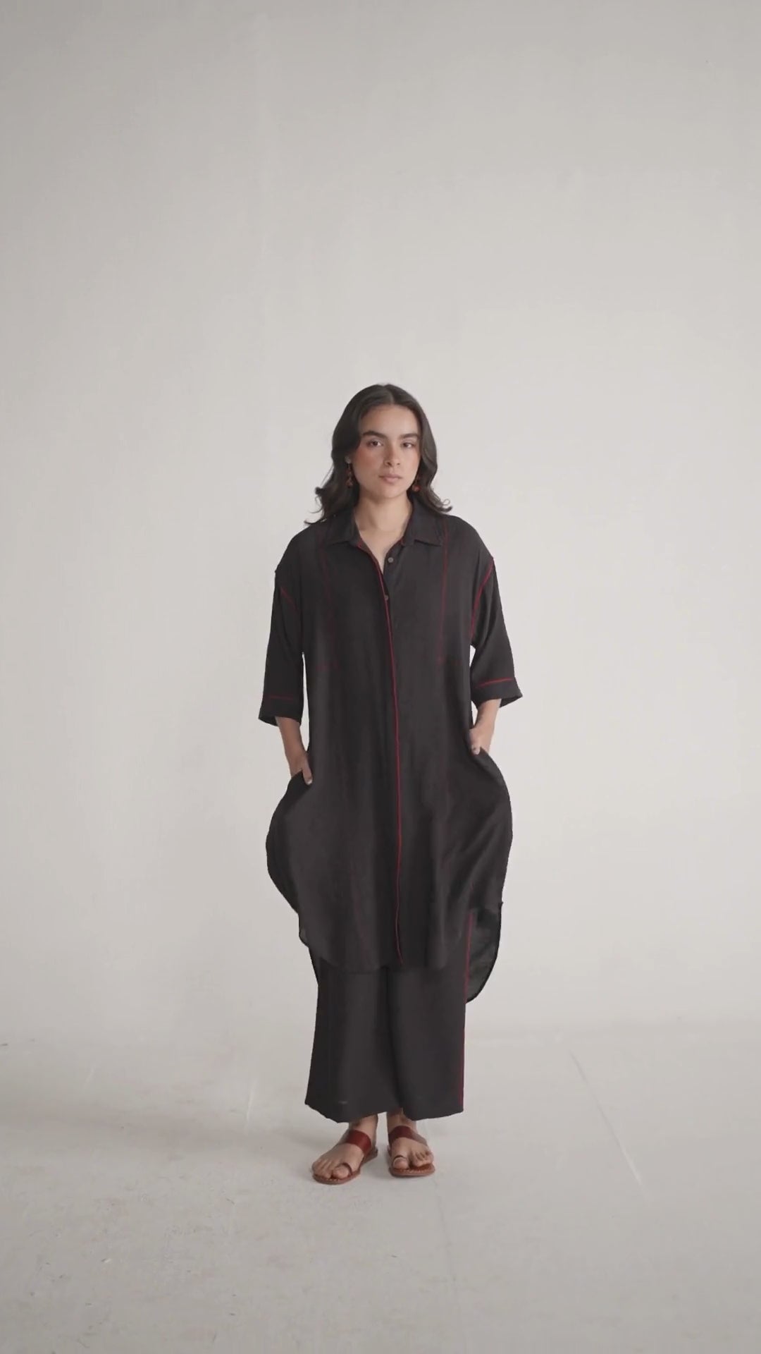 Black Co-ord Set for Women | Rangmanch Collection | Ganga Fashions