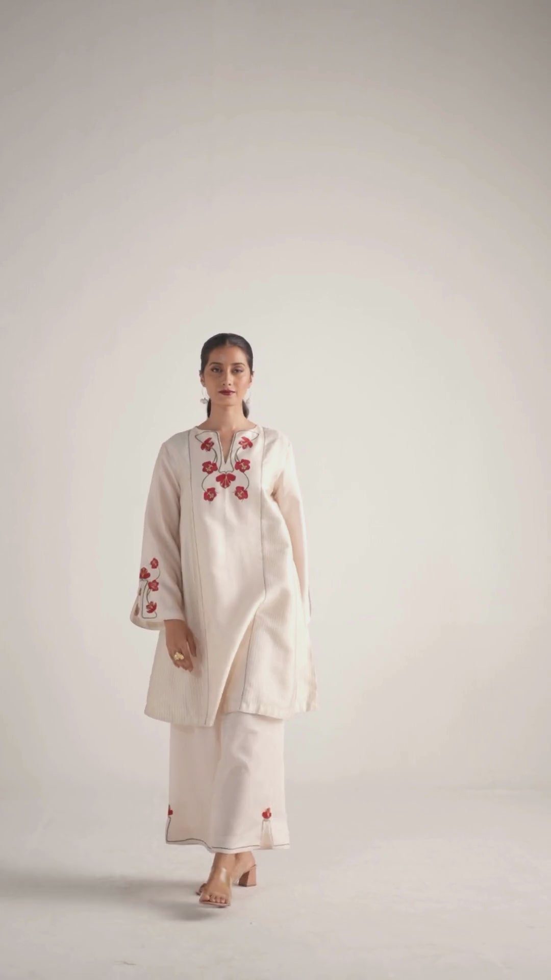 TOFU Cream Festive Co-Ord Set