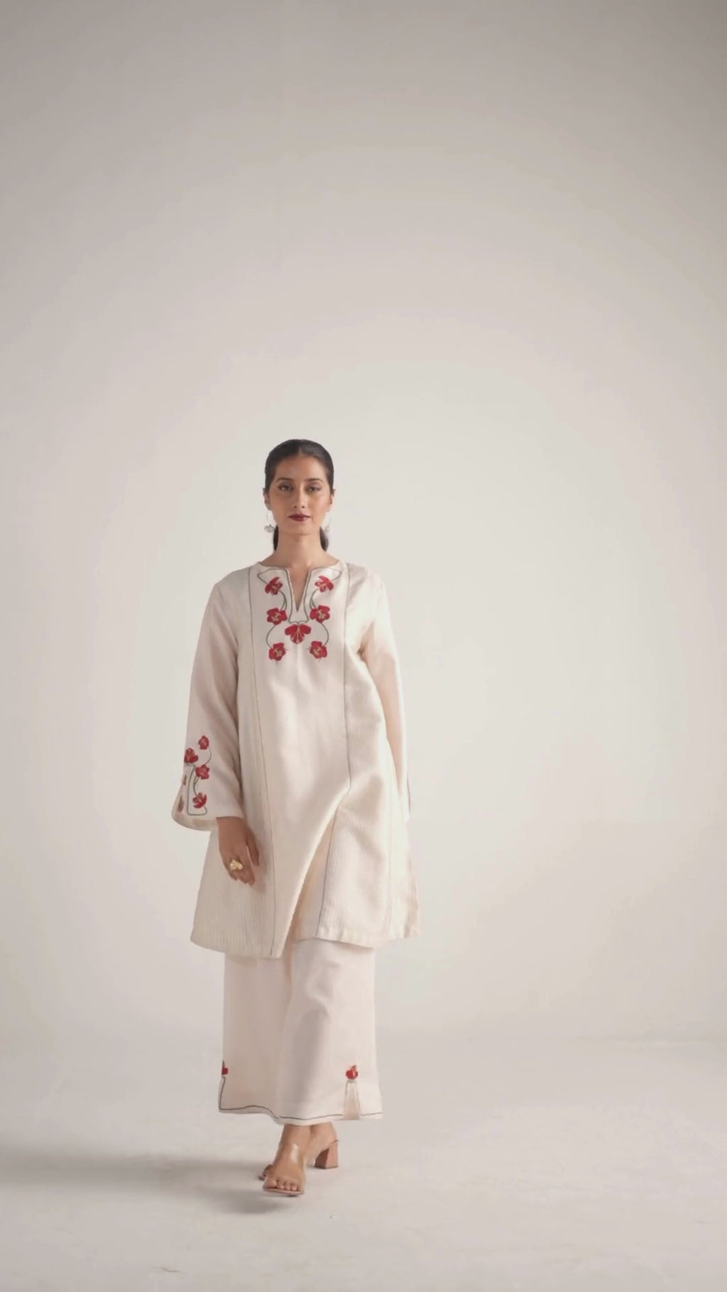 TOFU Cream Festive Co-Ord Set