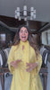 Yellow Mul-Chanderi Kurta Set