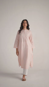 Soft Lotus Pink Cotton Co-ord Set