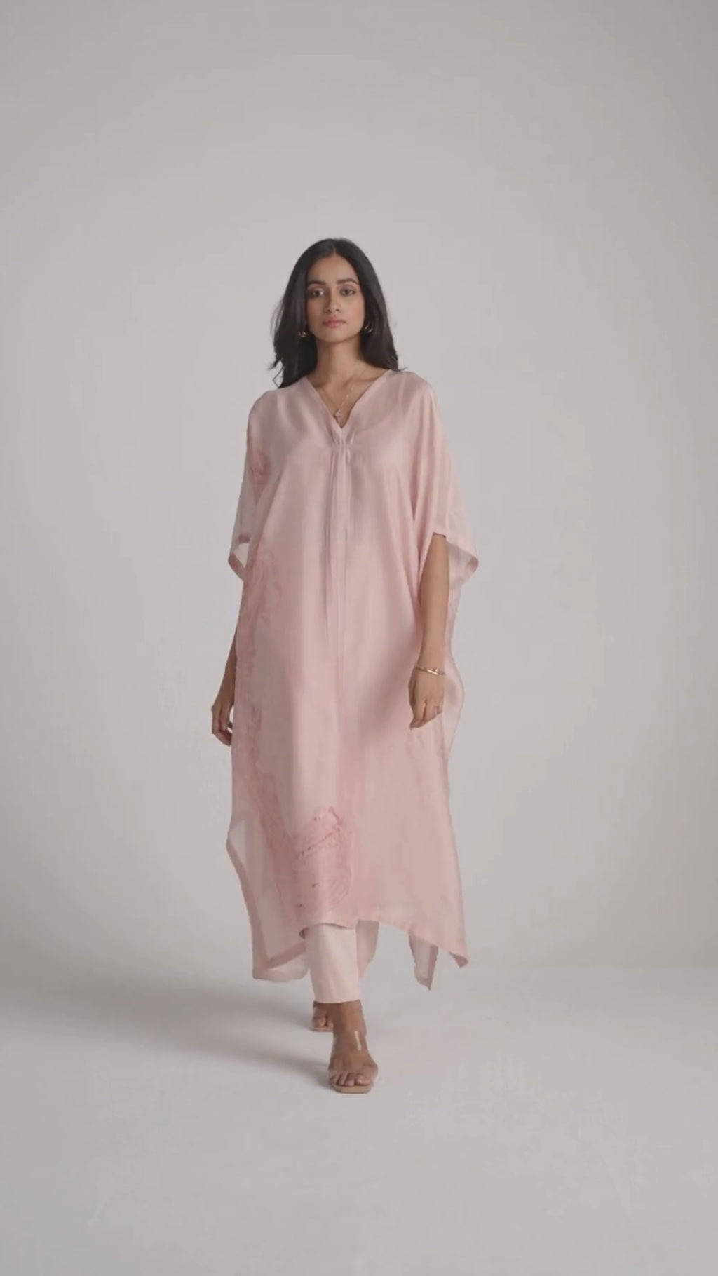 Evening Sand Kaftaan Co-ord Set