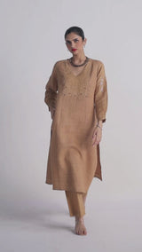 Sand Linen Co-ord Set