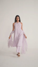 Iris Cotton Dobby Kurta Set