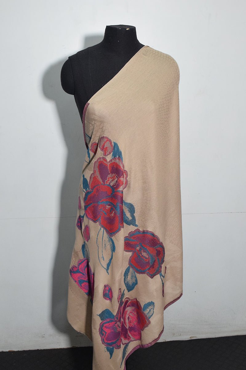 Pashmina Woven Jacquard Shawl A