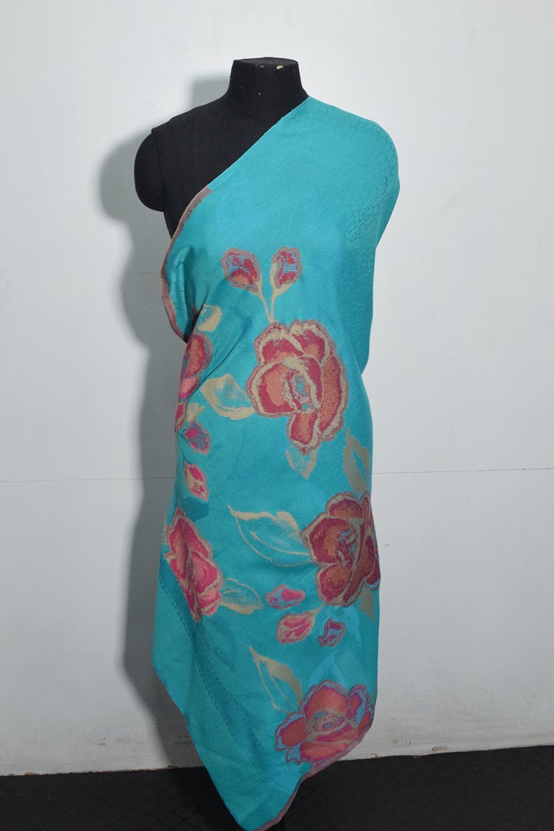 Pashmina Woven Jacquard Shawl D
