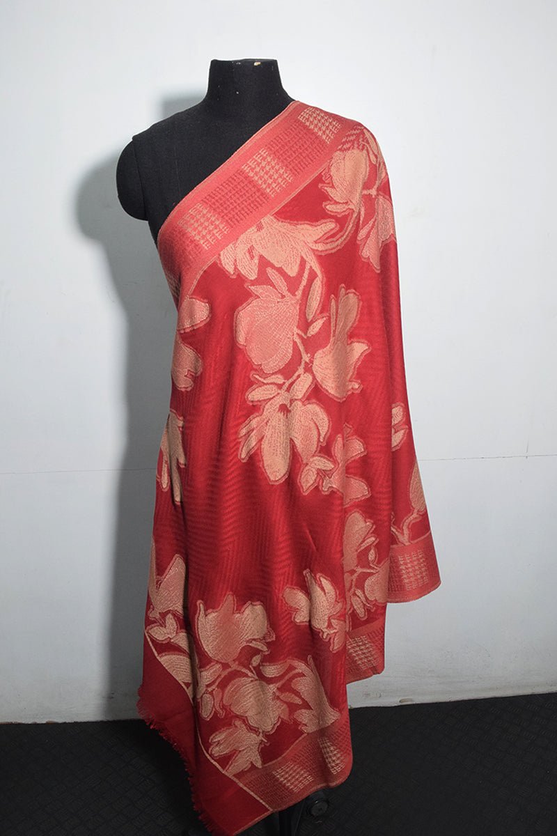 Pashmina Woven Jacquard Shawl A