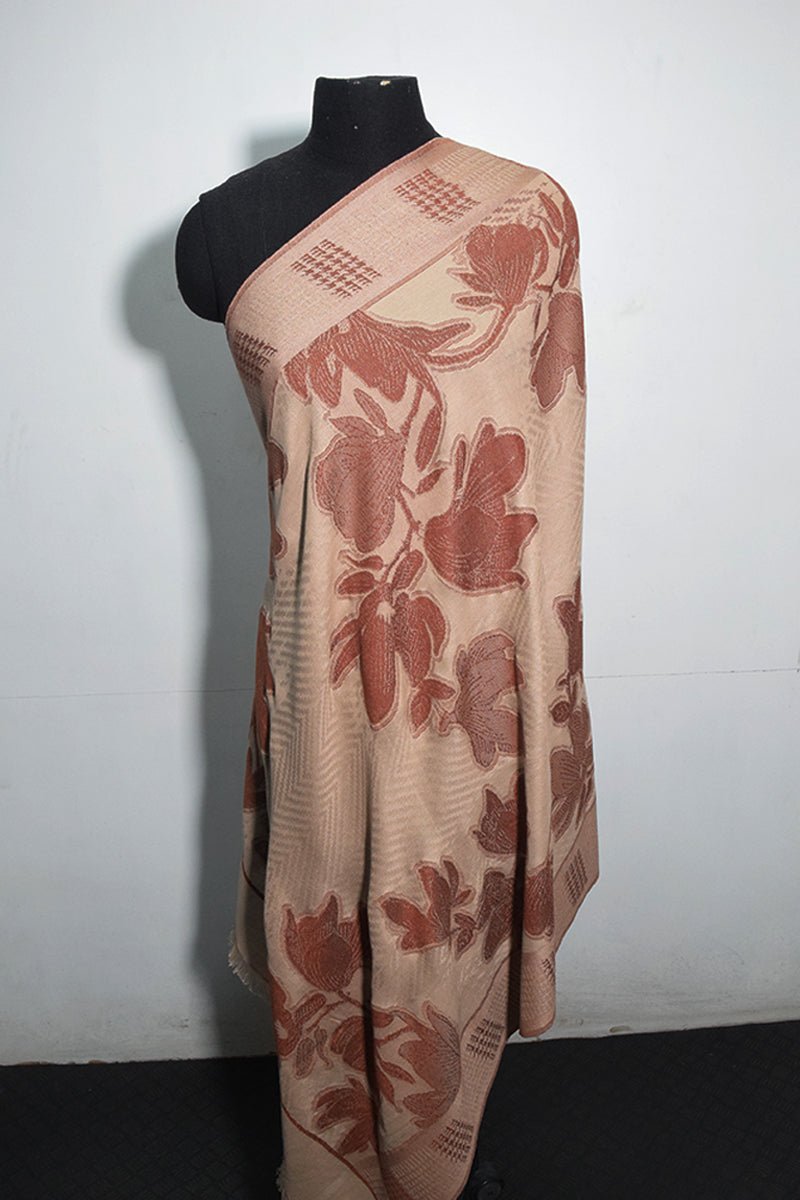 Pashmina Woven Jacquard Shawl C