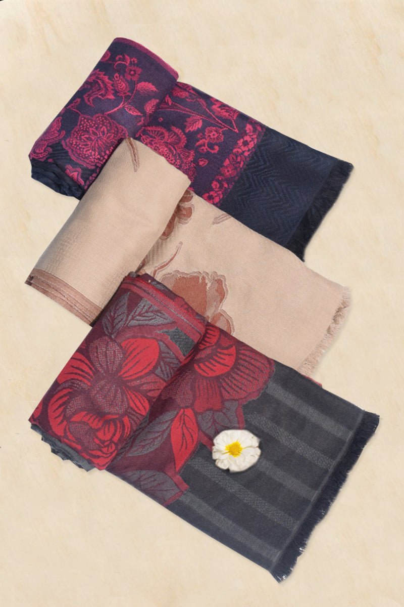 Pashmina Woven Jacquard Shawl