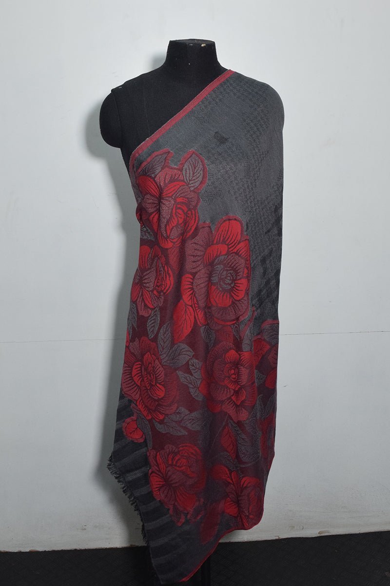 Pashmina Woven Jacquard Shawl B