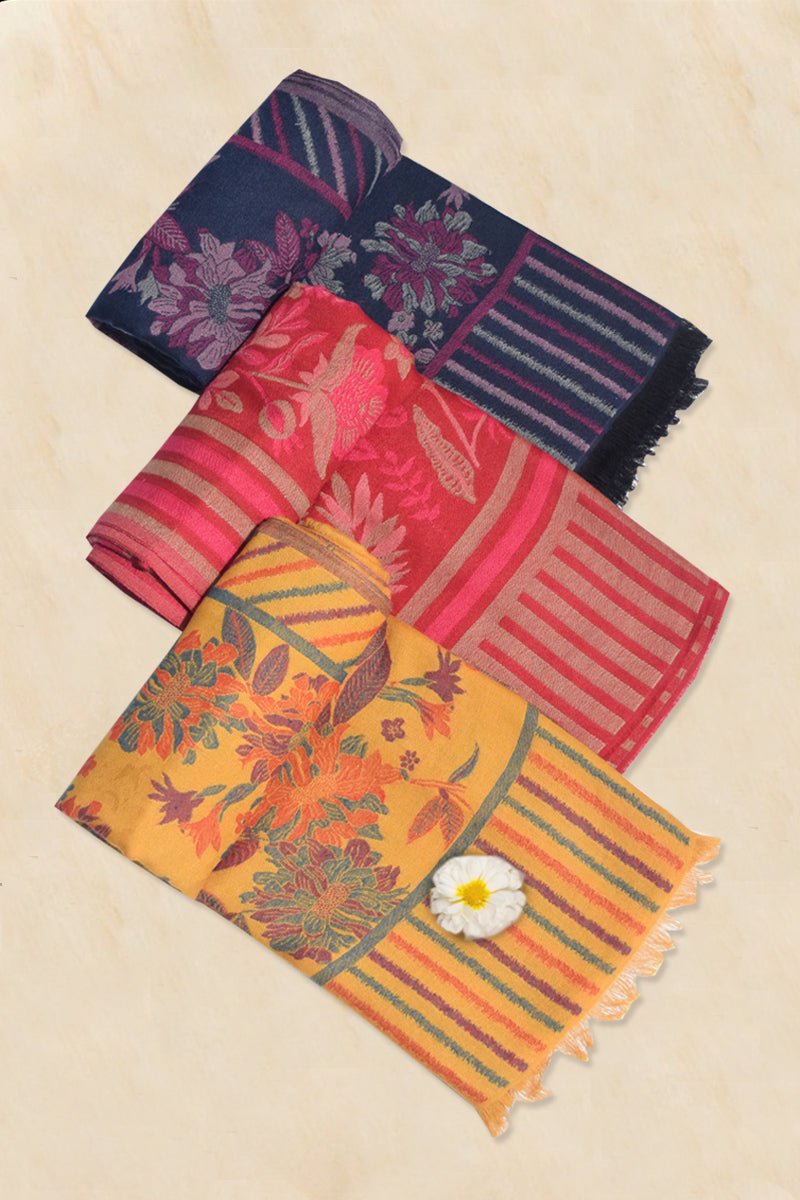 Pashmina Woven Jacquard Shawl B