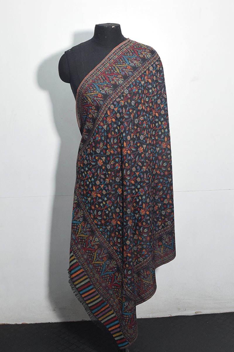 Pashmina Woven Jacquard Shawl E